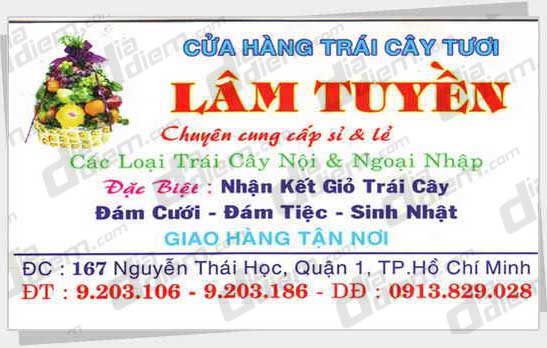 Trái Cây Lâm Tuyền
